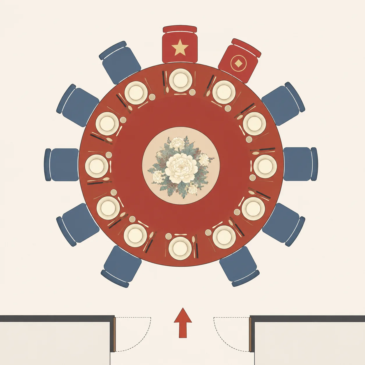 Chinese Banquet Seating Explained: Where to Sit and What It Means