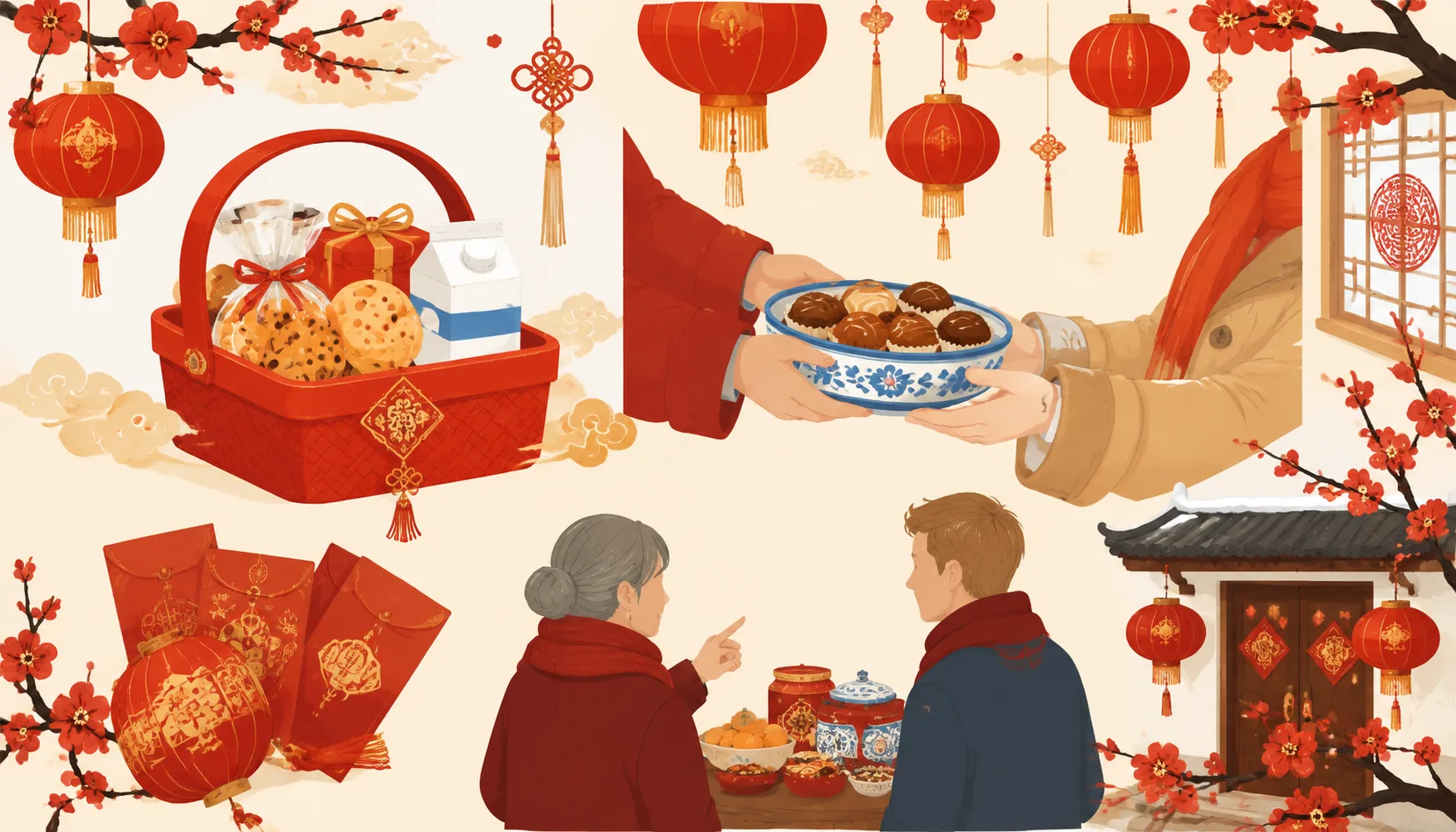 Gift Giving in Chinese Compounds: Guards, Cleaners & Neighbors