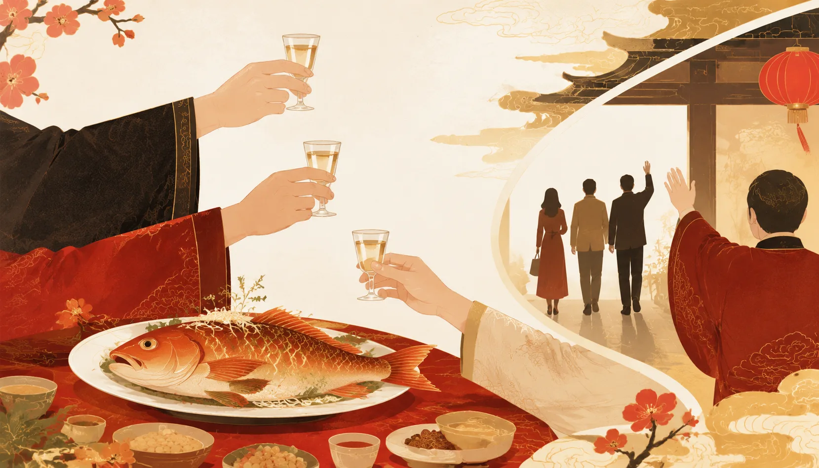 Chinese Restaurant Dining Etiquette: During the Meal and Beyond