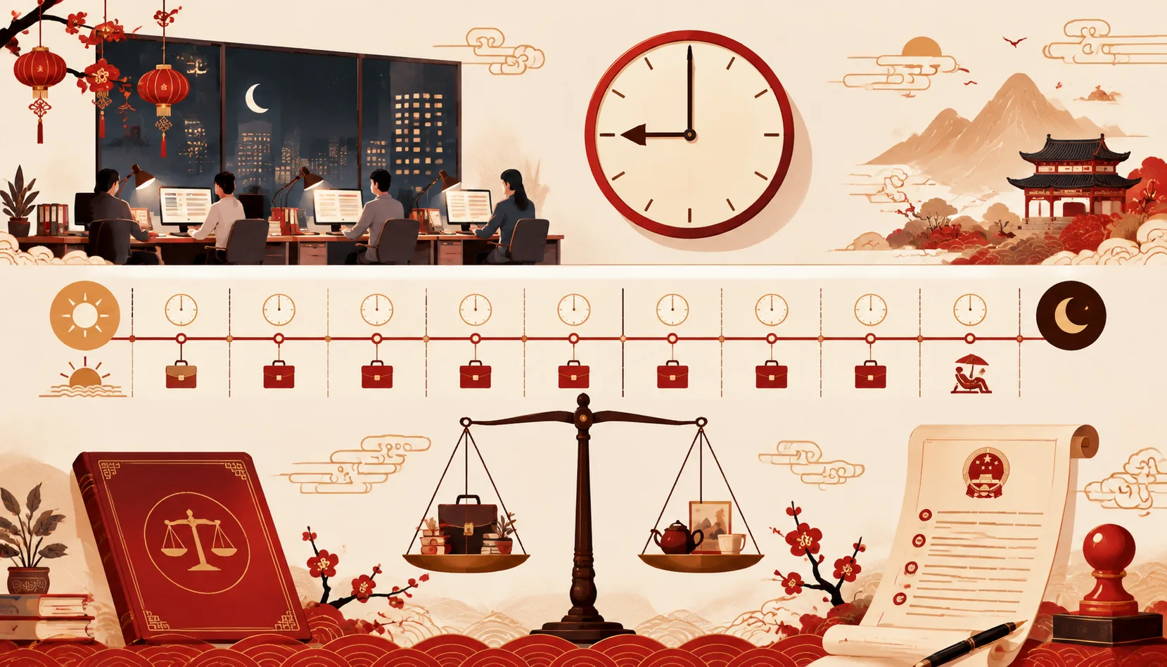Why Long Hours Are a Statement as Much as a Schedule in China