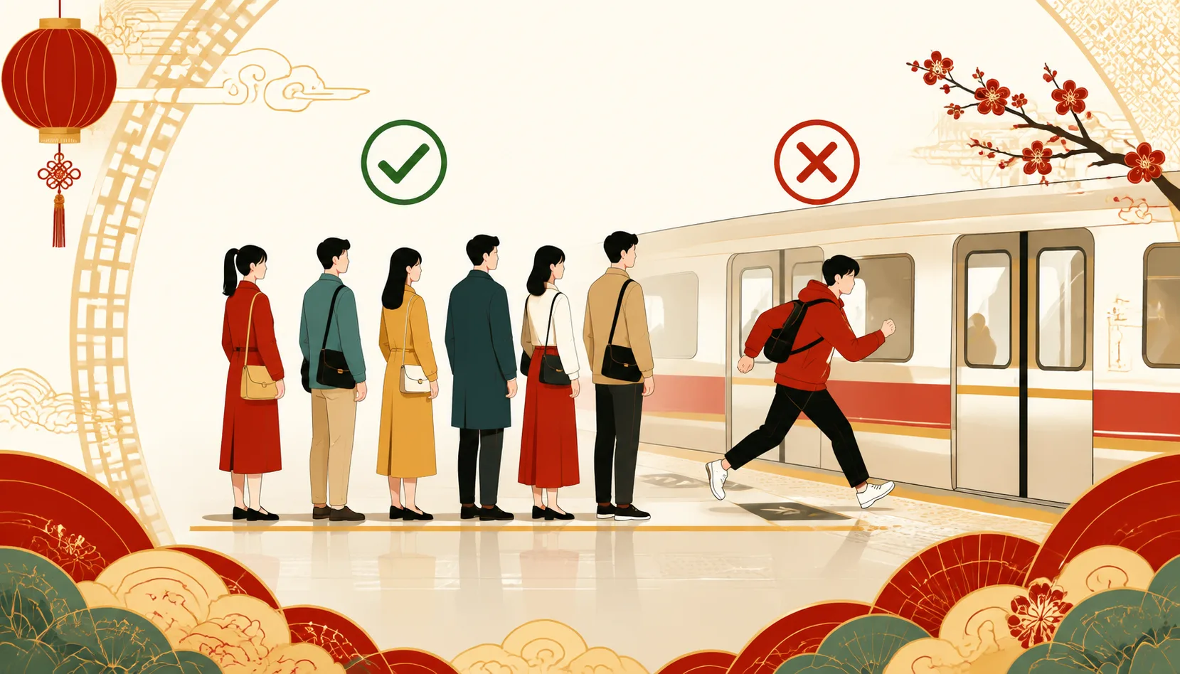 Always Queue — Don't Cut in Line