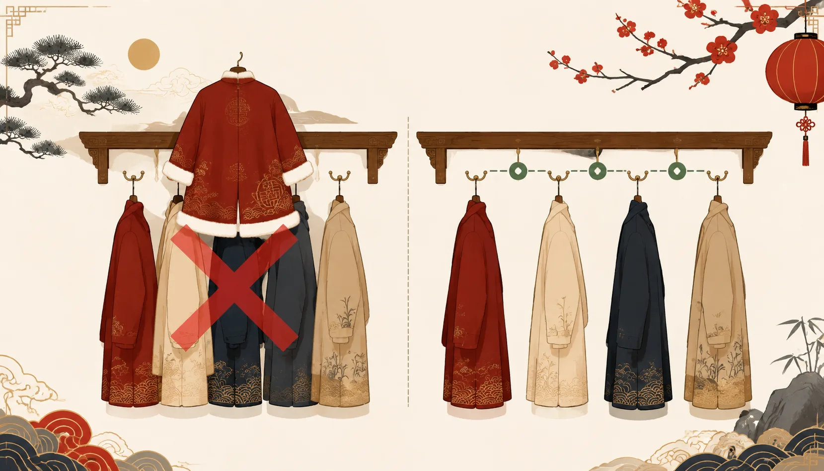 Don't Drape Your Coat or Hat on Top of Someone Else's