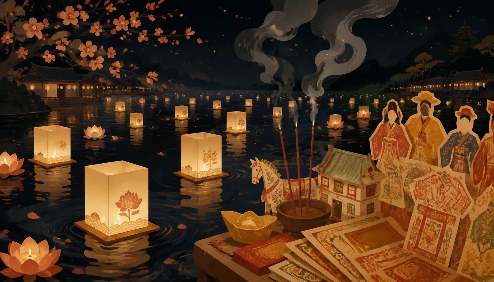 China's Ghost Festival (中元节): What Foreigners Should Respect and Avoid