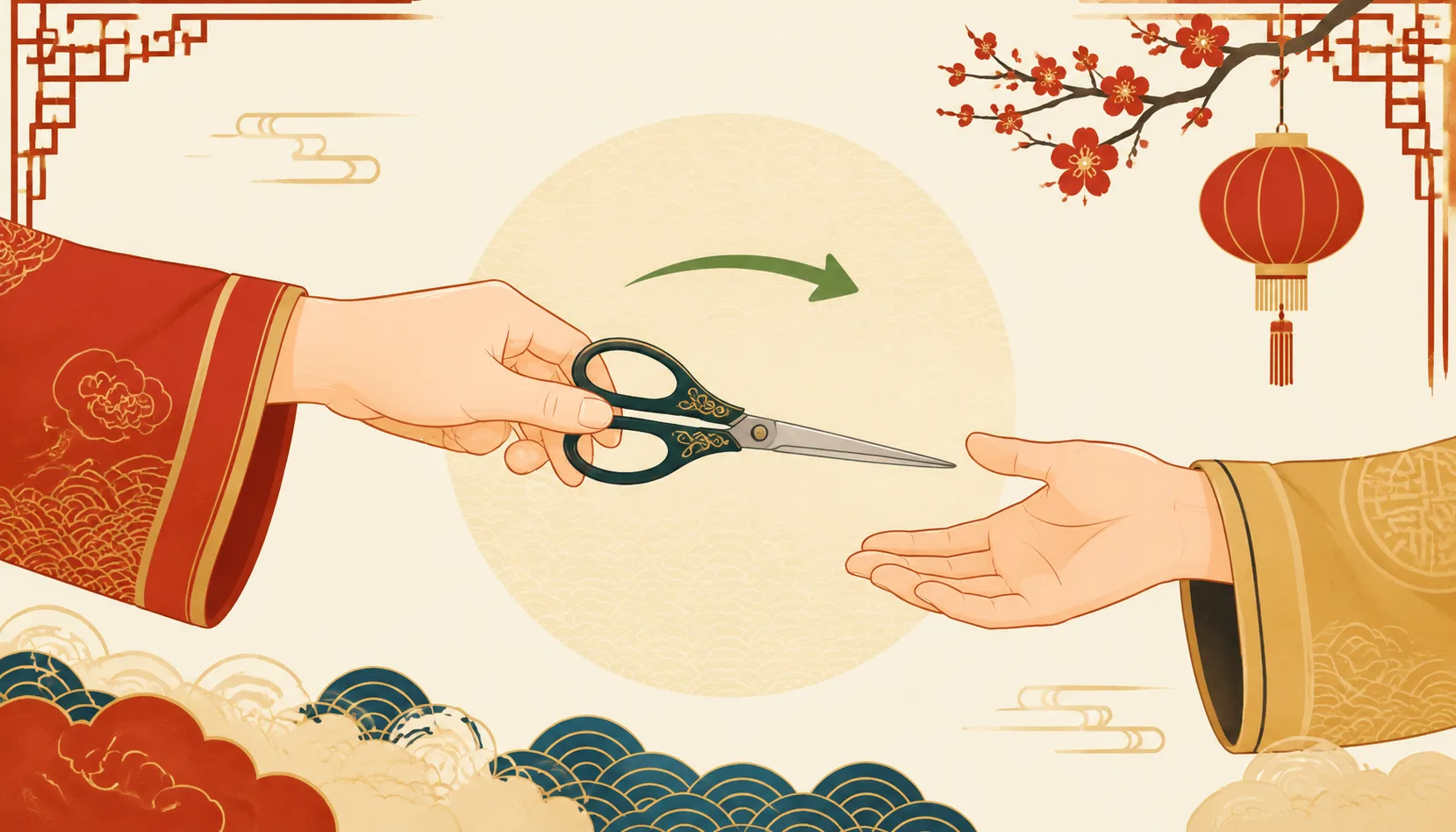 Pass Scissors and Sharp Objects With the Blade Pointing Away
