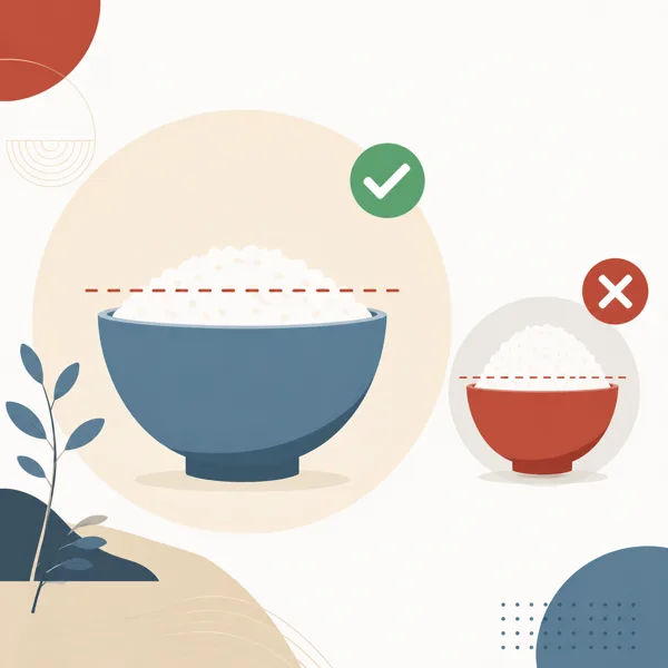 Tea: pour 70% full. Rice: fill 80% full. Wine: pour 100% full.